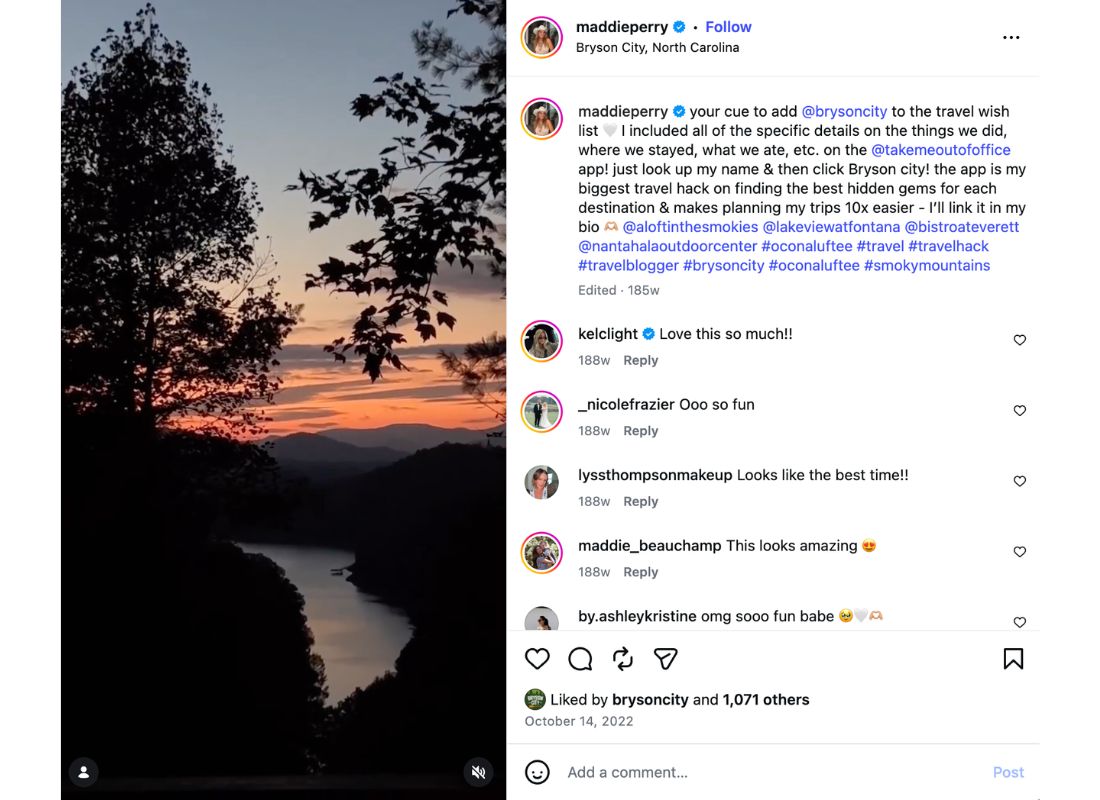 Bryson City Influencer 2